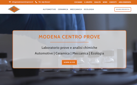Online il nuovo sito di Modena Centro Prove: tecnologia e precisione al servizio dell’industria