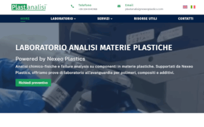 Online il nuovo sito di Plastanalisi: Design e UX per l’analisi delle materie plastiche